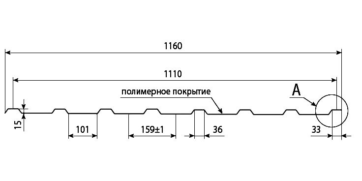 Профнастил ПК-15