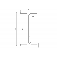 Балка двутавровая IPE 220 S235JR